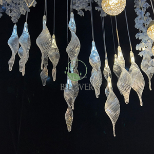 Vente en gros de lustre à 10 têtes pour mariage décoration de scène pour plafond événements plafonniers pour mariage - Product Image 1