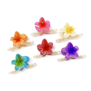 Fermacapelli a Forma di Fiocco Frangipani, 2 Pezzi per Colore, Confezione da 600 Pezzi - Product Image 2