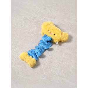 Porgle Sour Play giallo stile cartone animato cane giocattolo animale di peluche con cigolio masticare e formazione caratteristiche di accessori per animali domestici - Product Image 1