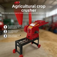 Nouvelle machine à broyer électrique à marteaux pour céréales, maïs, paille et fourrage, pour l'élevage