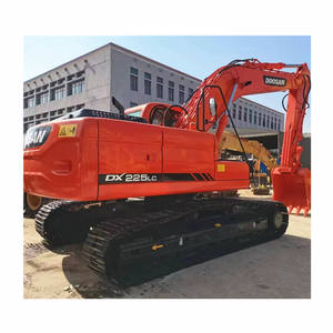 Excavatrice Doosan DX225 d'occasion avec moteur durable, pompe hydraulique et moteur de rotation fiable pour les travaux de construction lourds - Product Image 2