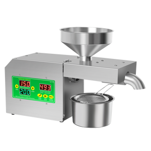 Prensa de aceite de acero inoxidable de 820W, prensa de aceite inteligente adecuada <span class=keywords><strong>para</strong></span> prensa de aceite de linaza de almendra de oliva - Product Image 2
