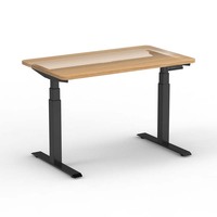 Table d'étude de travail ergonomique Assis Stand Bureau d'ordinateur réglable électrique Table à hauteur réglable