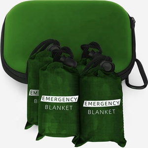 Biểu Tượng Tùy Chỉnh Tất Cả Thời Tiết Cực Lớn 4 Gói Nhiệt Mylar Foil Không Gian Khẩn Cấp Chăn Cho Sự Kiện Race - Product Image 2