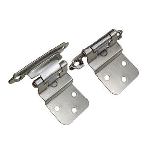 KINBAY Self Closing 3/8 inch Inset Cabinet Door Hinge American Antique Style Satin Nickel Cabinet hinge