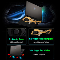 Ordinateurs portables MSI Crosshair 17 neufs 2025 Ultra9 275HX RTX5070/RTX5060 pour le jeu, ordinateur portable de jeu 17 pouces/16 pouces 2.5K 240HZ