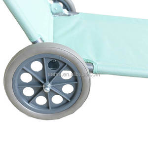 Precio de fábrica, <span class=keywords><strong>silla</strong></span> plegable personalizada, piscina al aire libre, parque, sillas de playa reclinables modernas con ruedas - Product Image 5