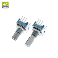 Potentiomètre numérique avec interrupteur, codeur rotatif, codeur d'arbre avec filetage EC11, codeur rotatif à 360 degrés