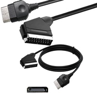 Tête de balai G-karve SCART d'occasion pour connexion audio/vidéo RGBS de génération Host, moniteur couleur standard européen