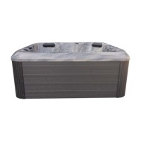 Bain à remous extérieur de luxe en acrylique Balboa pour 6 personnes avec ozone, jets intelligents Gecko 82 pièces, baignoire de villa JW-2237