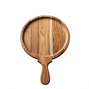 Bandeja Redonda de Madera para Servir Pizza de AZ ENTERPRISES, Apta para Lavavajillas, Disponible para Uso en Restaurantes y Bares - Product Image 5