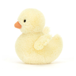 Precio de Fábrica Peluche de Pato Esponjoso, Juguete de Peluche Suave con Pelo Peludo, Patito Amarillo de Peluche, Relleno para Cesta de Pascua, Regalo para Guardería - Product Image 3