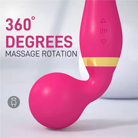 Vibromasseur double tête pour femme, produit sexuel pour adultes, bâton de massage pour masturbation féminine, vibromasseur pour adultes