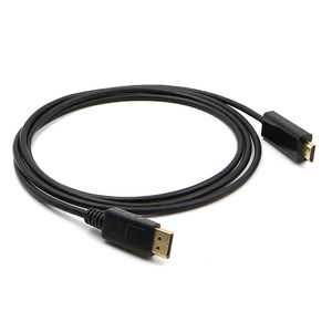 Adaptador de alta calidad 4K 60Hz 1080P DP a HDMI macho a macho Cable para HDTV Monitor proyector Audio PVC chaqueta 1m de longitud - Product Image 5