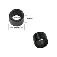 1000 pièces 4.0X2.8X2.8mm Micro anneaux liens perles armure toile sans Silicone pour outils d'extension de cheveux