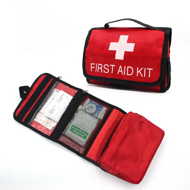 Kit di pronto soccorso portatile per dispositivo di salvataggio di emergenza all'aperto con borsa in Twill a tre pieghe all'ingrosso