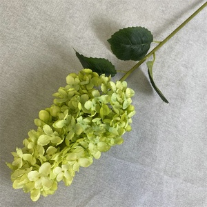 B-2562 Usine <span class=keywords><strong>En</strong></span> Gros <span class=keywords><strong>Automne</strong></span> Mariage Décoré Artificielle Long Cône Pagode Hortensia <span class=keywords><strong>Fleurs</strong></span> <span class=keywords><strong>En</strong></span> Soie - Product Image 5