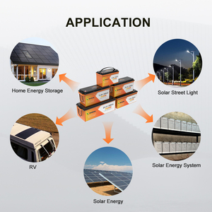 Batería de Litio de Ciclo Profundo de 12V 100Ah 200Ah 24V 200Ah para Sistemas Solares, Uso Marino y Fuera de la Red - Product Image 5