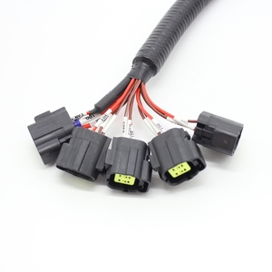 Brave Brave-001 Otomotiv Terminal Kablo Fişi Demeti Alüminyum İletken PVC İzolasyon 12V 1m/500mm Uzunluk Büyük Güç Kaynağı - Product Image 3