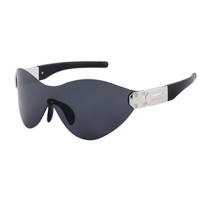 Ldh 6778 Lunettes de soleil de sport monobloc, verres polarisés PC, protection UV400, pour le cyclisme, les activités de plein air, design unisexe - Product Image 3