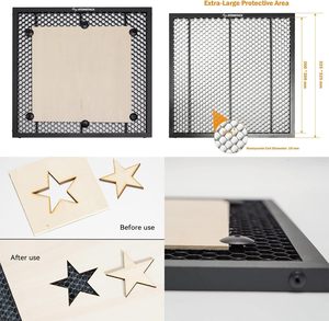 Machine de gravure <span class=keywords><strong>laser</strong></span> Swift 7W avec plaque en nid d'abeille F2N et mandrin <span class=keywords><strong>rotatif</strong></span> R8 Pro et graveur <span class=keywords><strong>laser</strong></span> à rouleaux pour bois, métal, PU - Product Image 5