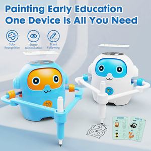 Juguete Robot de Dibujo Inteligente para Niños, Juguete Educativo Montessori de Pintura, Tarjetas de Aprendizaje, Reconocimiento de Inducción, Máquina de Dibujo Automática - Product Image 3