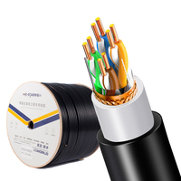 Cable de Red LAN para Exteriores Cat5e Cat5 Cat6 Blindado y Resistente, 26 AWG, SFTP, Cat5e Cat 5e 4P, Proveedor de Cables