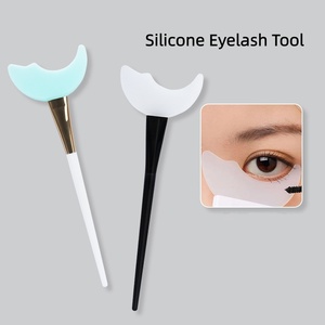 Herramientas Aplicadoras de Pestañas de Silicona Multifunción con Mango de Plástico, Plantilla de Maquillaje <span class=keywords><strong>para</strong></span> Delineador de Ojos <span class=keywords><strong>para</strong></span> <span class=keywords><strong>Principiantes</strong></span> - Product Image 1