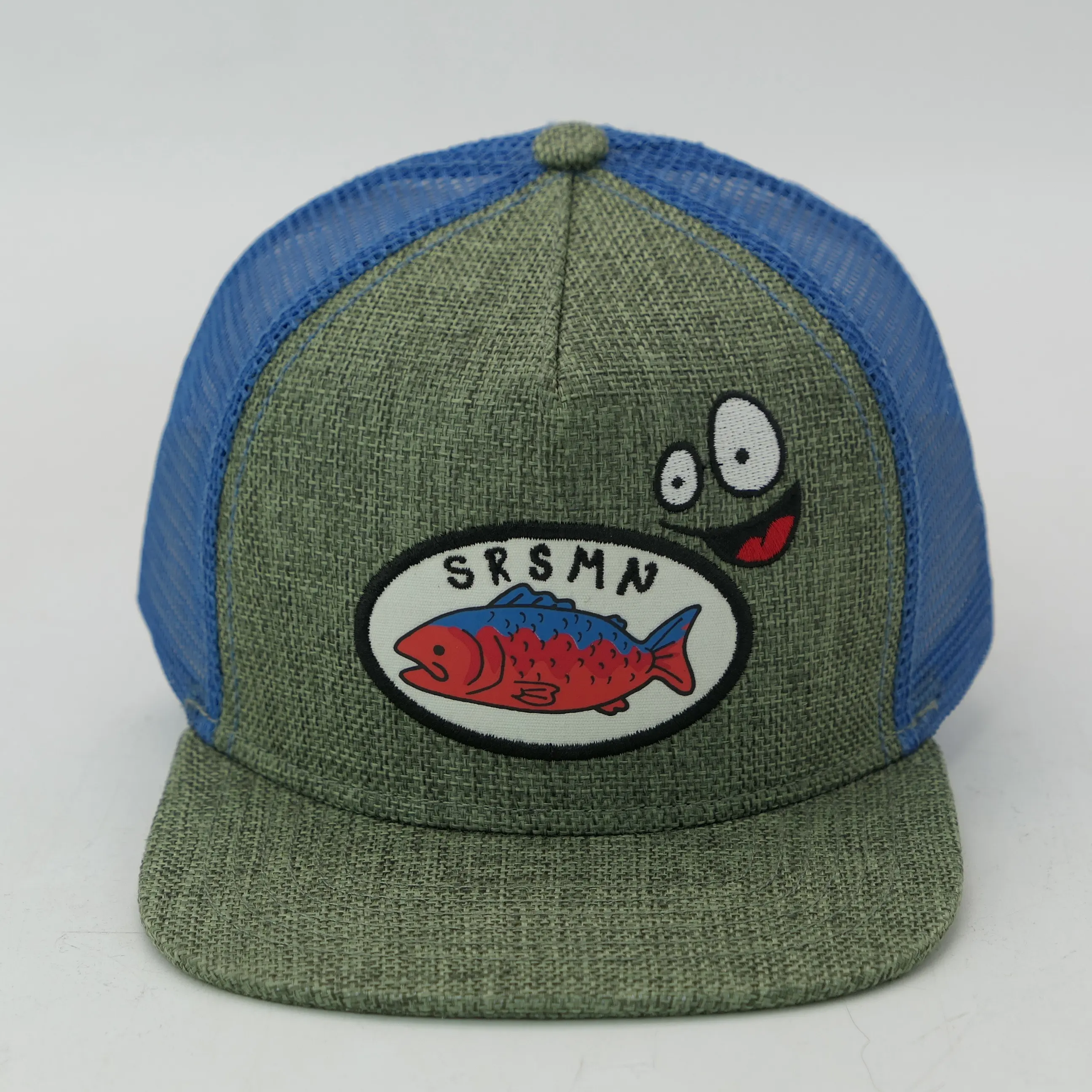Caps Hats Children Straw Front Panel Hat Custom Logo Polyester Baseball Kids Cap With Snap Back