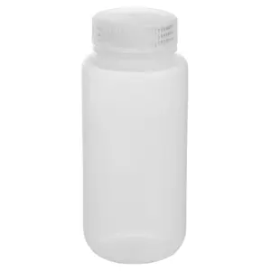 实验室包装塑料瓶化学介质瓶白色透明宽口HDPE塑料空瓶