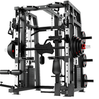 WENDY Equipos de Fitness en Oferta: Máquina Smith/Rack de Potencia Multifunción con Cable Crossover para Pesas Libres