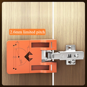 Placa Magnética de Fijación para Bisagras, Herramienta Auxiliar Portátil para Montaje de Bisagras de Puertas de Gabinetes de Madera, Personalizable - Product Image 2