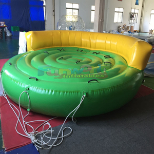 Bote remolcable para deportes acuáticos, inflable, de 4 asientos, tipo banana, para juegos acuáticos y ocio de verano. - Product Image 5