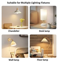 Vente en gros d'ampoules Led rondes 5W E27 pièces de lampe matière première ampoule LED A60 pour la maison chambre à coucher cuisine salon éclairage de bureau