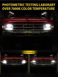 Cho Chevrolet <span class=keywords><strong>c6500</strong></span> <span class=keywords><strong>kodiak</strong></span> 5x7 "7x6" Led Đèn Pha Phụ kiện phụ tùng cho GMC Ford vuông Led Đèn Pha cao thấp chùm - Product Image 5