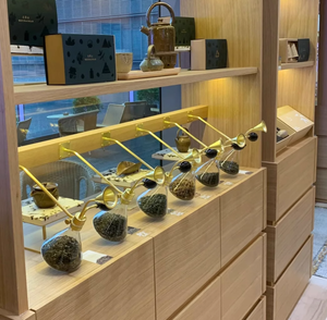 300ml Double Couche Transparent Bronze Doré Parfum Huile Essentielle Café <span class=keywords><strong>Test</strong></span> Bouteilles En Verre Parfum Senteur Bouteille - Product Image 6