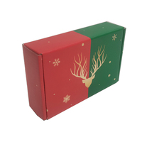 Boîte d'emballage pliable en papier d'art pour cadeaux d'anniversaire, aliments, matériaux biodégradables recyclés, doublure en éponge, personnalisable, pelliculage mat