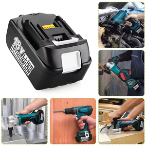 Baterai asli KC paket baterai 5.0AH 18v alat listrik <span class=keywords><strong>Lithium</strong></span> <span class=keywords><strong>Ion</strong></span> baterai kompatibel dengan BL1830 BL1840 BL1850 BL1860 - Product Image 2