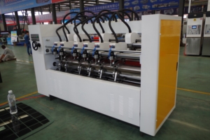 Machine de découpe et de rainurage entièrement automatique NC de haute qualité pour carton ondulé / machine à fabriquer des boîtes en carton ondulé - Product Image 5