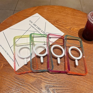 เคสโทรศัพท์กันกระแทกใสไล่สีสี่มุมแบบแม่เหล็ก สำหรับ iPhone 17 Air 16 Pro Max 15 14 13 - Product Image 6
