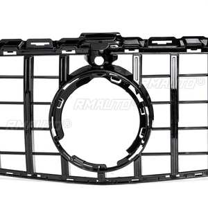 Grille avant de voiture pour GTR GT W205 avec caméra pour Mercedes Benz Classe C W205 C300 C250 C43 pour AMG 2019 - Product Image 6
