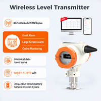 Transmetteur de pression sans fil Moray 6001PH 4G LoRaWAN NB-IoT avec écran OLED pour applications sanitaires, hydrauliques et pneumatiques