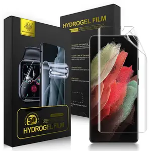 Protecteur d'écran universel 3D Nano Liquid Soft Hydrogel Front TPU Film pour machine de découpe TPU Protecteur d'écran