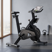 Vélo d'entraînement Xburn Music Wheel M1 avec système de freinage magnétique, vélo de spinning stationnaire pour entraînement à domicile