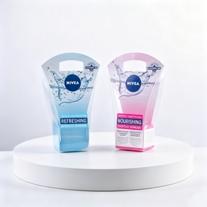 Printing Recyclable Transparent PVC PP <b>Box</b> Clear APET Plastic Folding Packaging Transparent PP Unique Shape Personal Care <b>Box</b> - Product Image 5