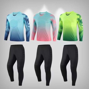 Camiseta <span class=keywords><strong>de</strong></span> portero <span class=keywords><strong>de</strong></span> fútbol <span class=keywords><strong>de</strong></span> verano profesional, uniforme <span class=keywords><strong>de</strong></span> fútbol <span class=keywords><strong>de</strong></span> manga larga con cuello en V para adultos, técnica <span class=keywords><strong>de</strong></span> corte automatizado - Product Image 6