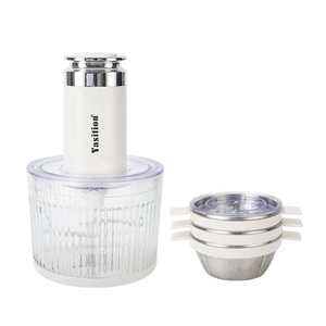 Appareil de cuisine électrique multifonction flexible et personnalisable de 1,2 L avec boîtier en verre, intégrant des fonctions de hachage, pétrissage et broyage pour un usage quotidien - Product Image 5