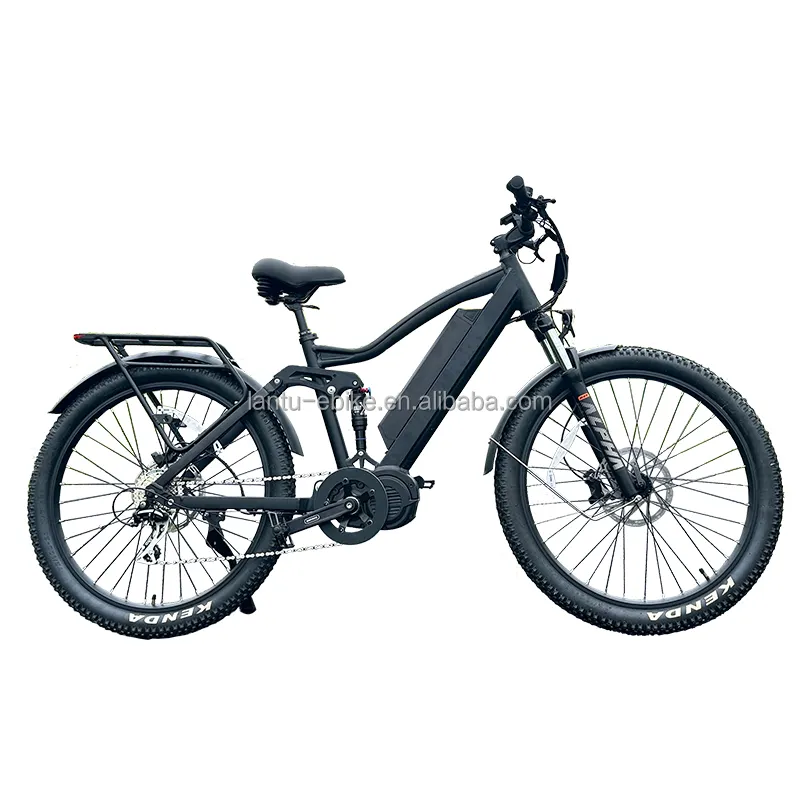 Nuovo arrivo mountain 27.5 ibrida bicicletta elettrica con motore mid drive bafang G510 ebike 1000w bici elettrica per adulti