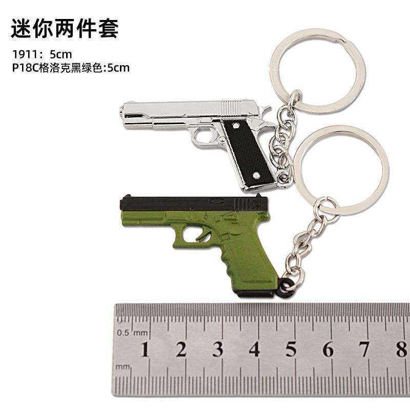 5cm1911 + 5cmP18C Glock Noir Vert