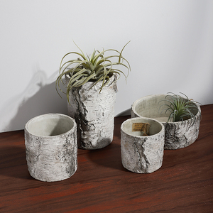 New Arrival <strong>Rustic</strong> Style Matte Home <strong>Garden</strong> Decorative Concrete Planter Flower Pot for Home <strong>Decor</strong> - Product Image 3